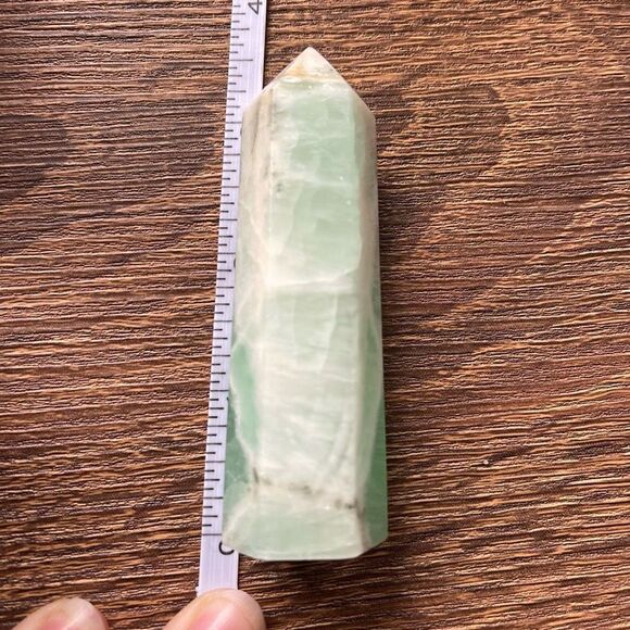 Caribbean calcite tower small banding standing point polished decor natural - Picture 7 of 9